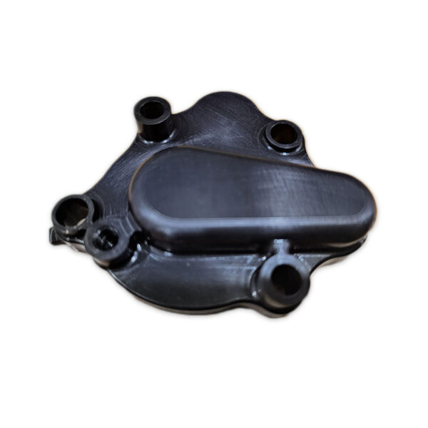 1985 - 1991 Honda CR250 Water Pump Cover Black Anodized