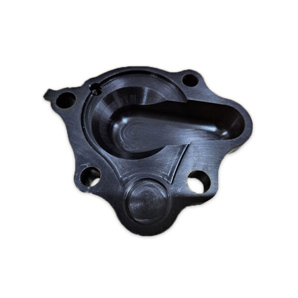 1985 - 1991 Honda CR250 Water Pump Cover Black Anodized